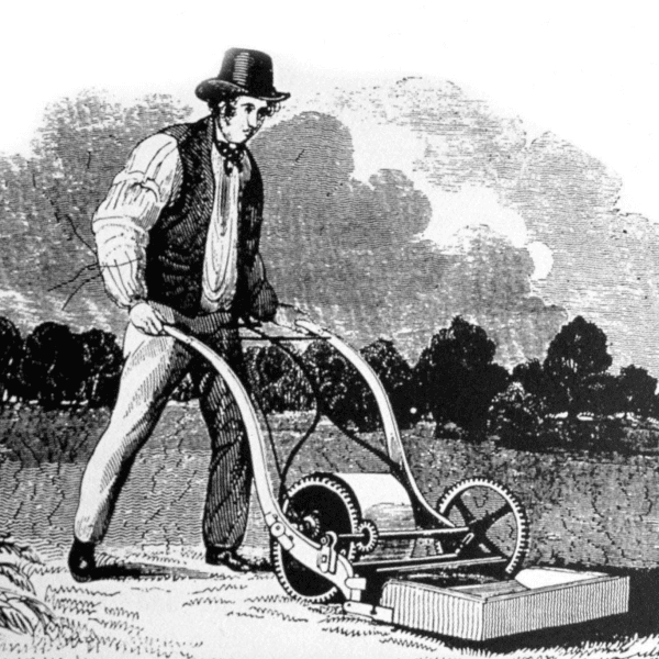 histoire de la tondeuse à gazon